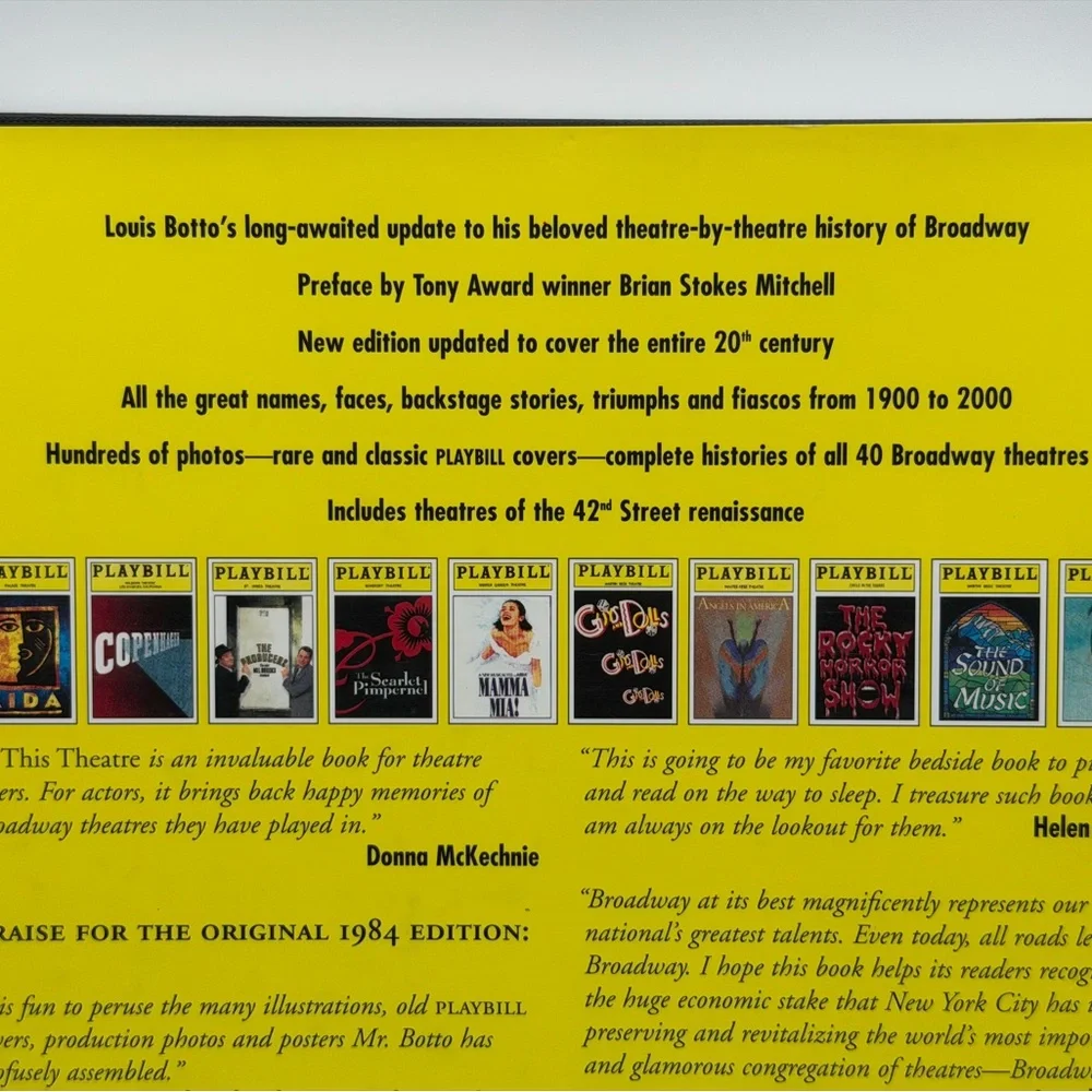 At This Theatre: 100 Years of Broadway Shows, Stories and Stars by Louis Botto
